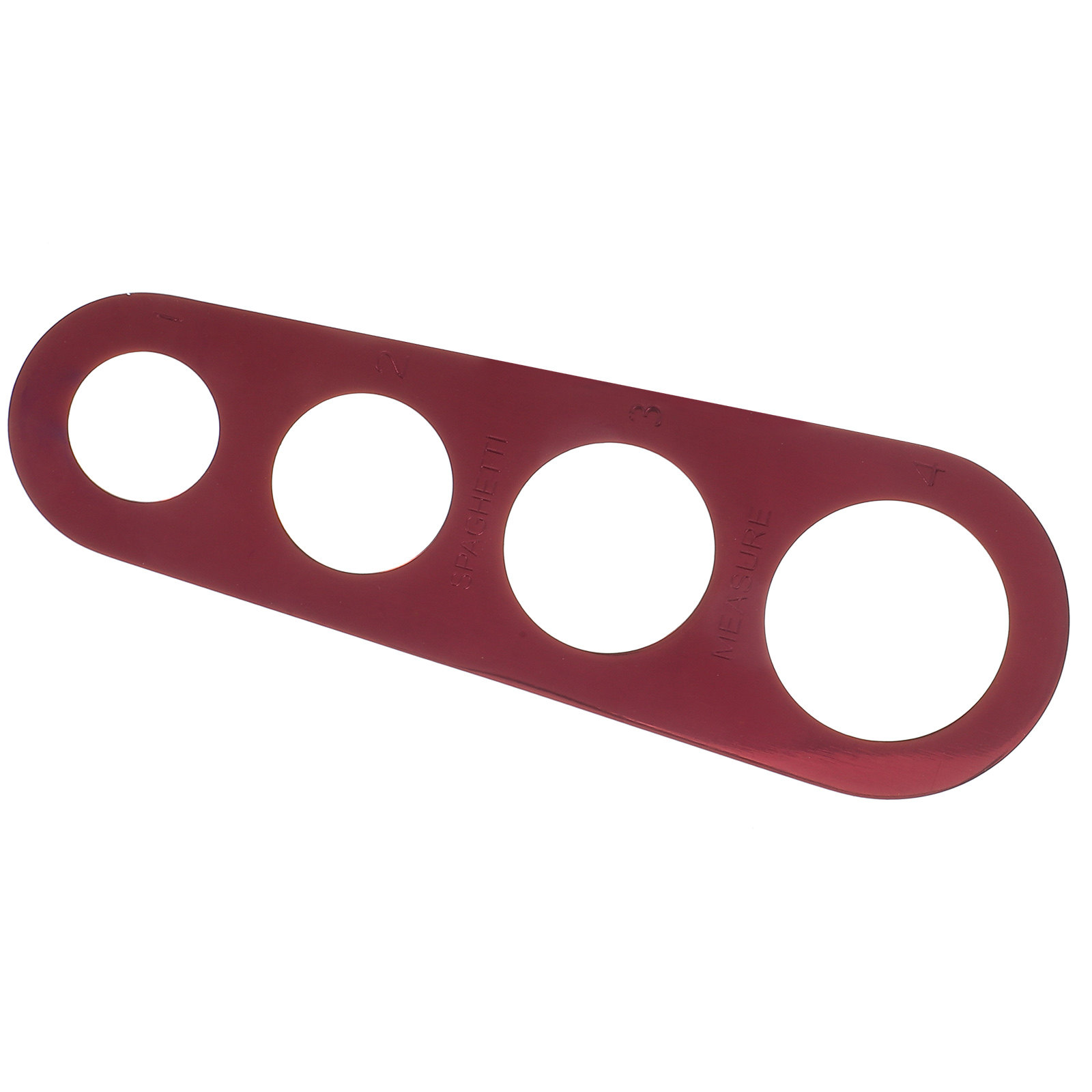 Pasta Measuring Tool - Stainless Steel Pasta Measurer 4-Hole Spaghetti