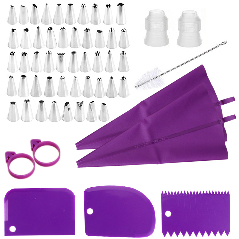 Kitchen Hanging Gadgets - Stainless Steel Cake Decorating Nozzle Piping