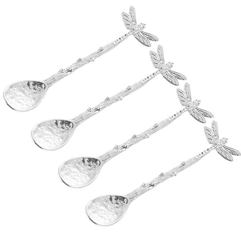 Kitchen Gadgets Vintage - Pack of 4 Unique Dragonflies Stirring