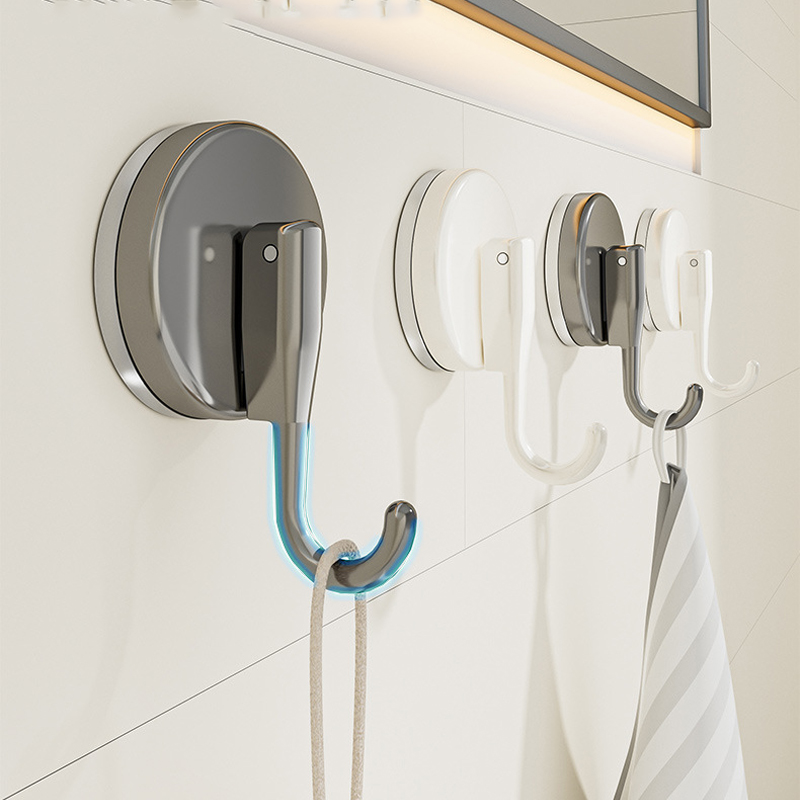 Kitchen Hanging Gadgets - Suction Cup Hooks Punch-free Multifunctional Hanging