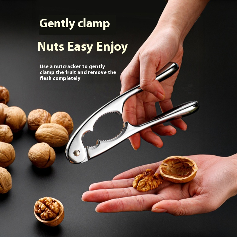 Kitchen Gadgets Design - Stainless Steel Manual Nut Cracker Kitchen