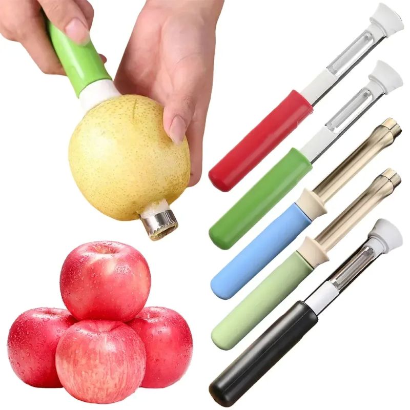 Kitchen Gadgets New 2025 - 2025 New 2-in-1 Telescopic Apple Peeler