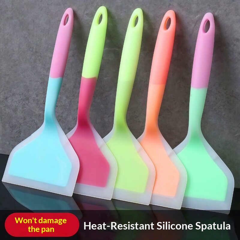 Kitchen Gadgets Under 100 - Silicone Kitchen Spatula Wide Cooking Shovel