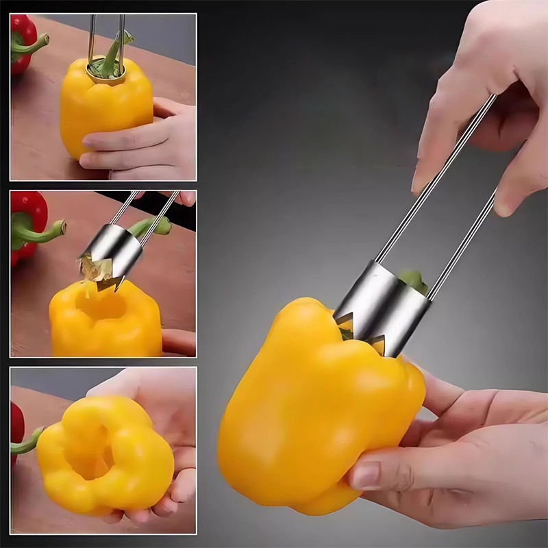 Stainless Steel Fruit Core Rem - Kitchen Gadgets Design 评论和价格