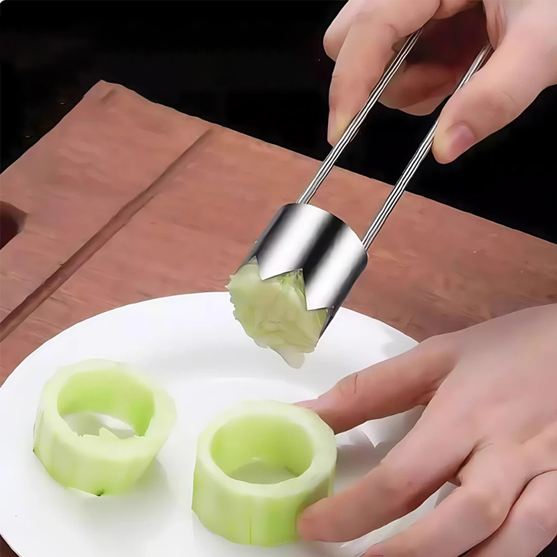 Stainless Steel Fruit Core Rem - Kitchen Gadgets Design 评论和价格
