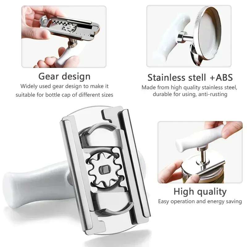 Multi-function Bottle Cap Open - Kitchen Gadgets Jar Openers 评论和价格