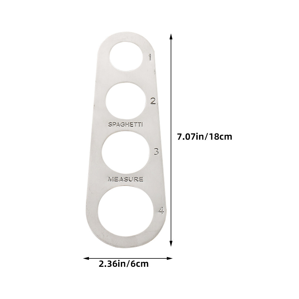 2 Pcs Flat Measuring Spoon Ita - Pasta Measuring Tool 评论和价格