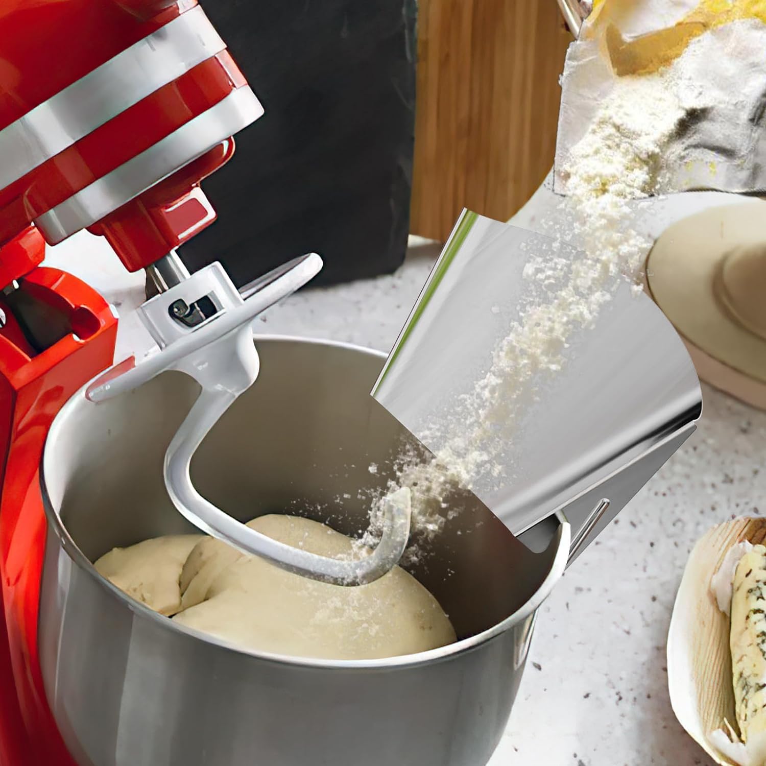 Pouring Chute for KitchenAid S - Kitchen Gadgets Mixer 评论和价格