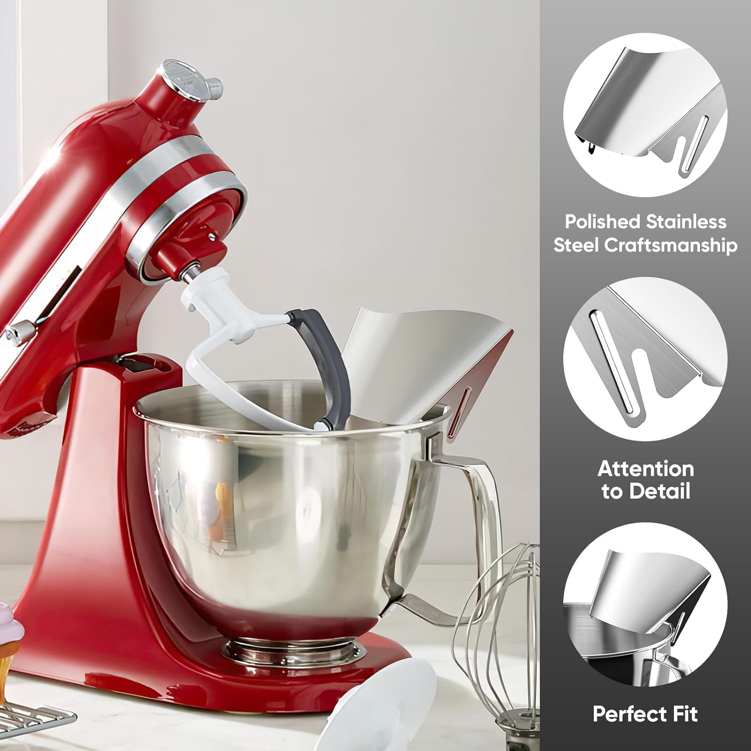 Pouring Chute for KitchenAid S - Kitchen Gadgets Mixer 评论和价格