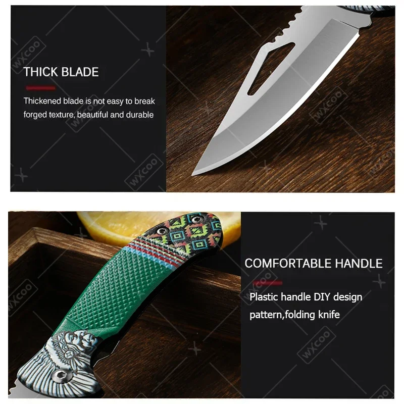 WXCOO Folding Knife Stainless  - Kitchen Handy Gadgets 评论和价格