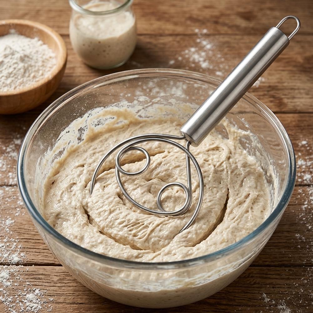 Dough Whisk Bread Mixer Stainl - Kitchen Gadgets Under 100 评论和价格