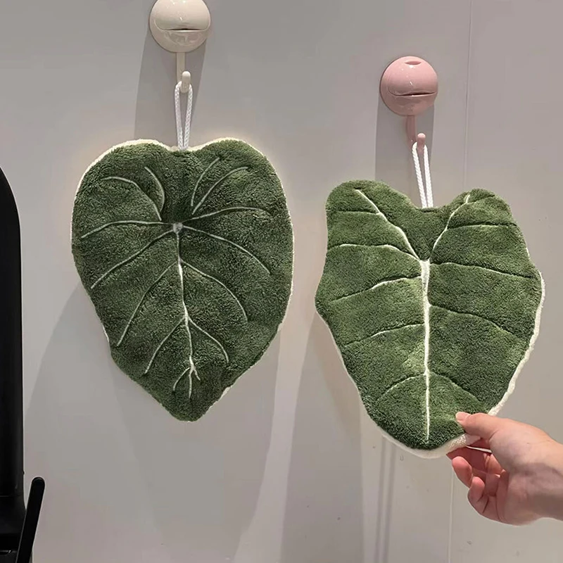 1PC Hot Plant Hand Towel Clean - Kitchen Hanging Gadgets 评论和价格