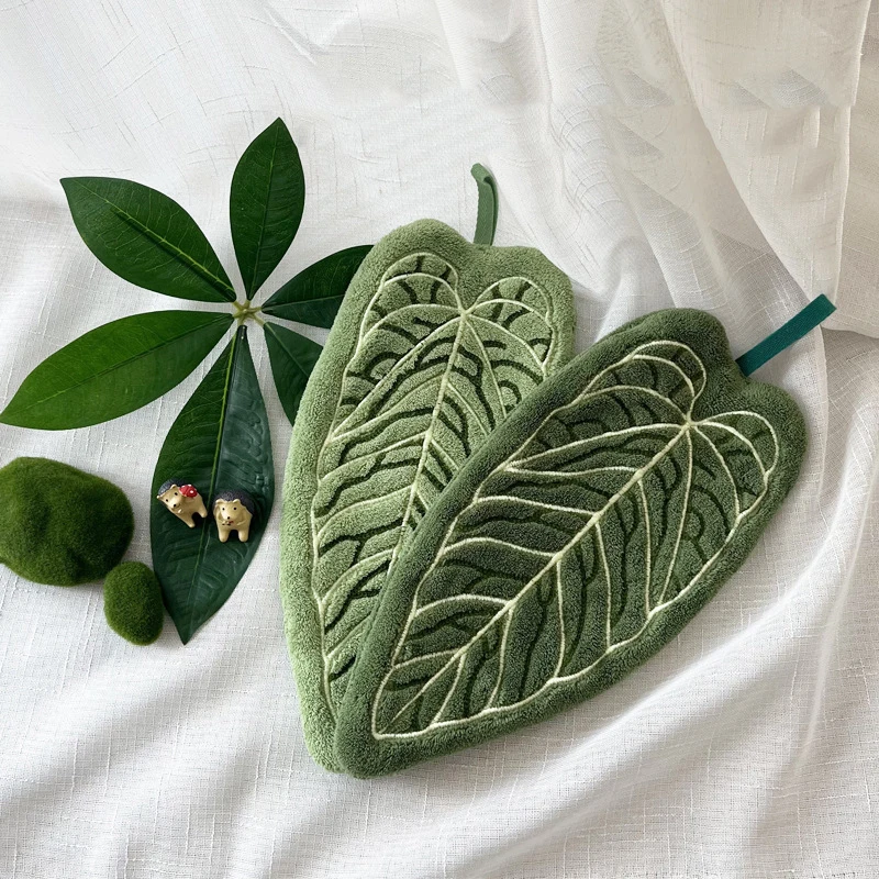 1PC Hot Plant Hand Towel Clean - Kitchen Hanging Gadgets 评论和价格