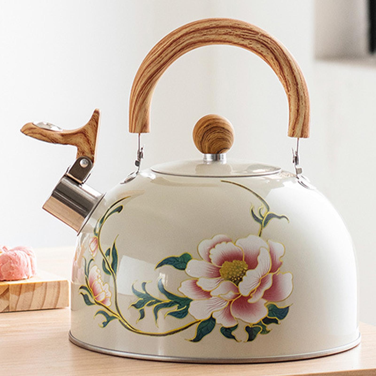 Boiler Kettle Vintage Floral E - Kitchen Gadgets Vintage 评论和价格