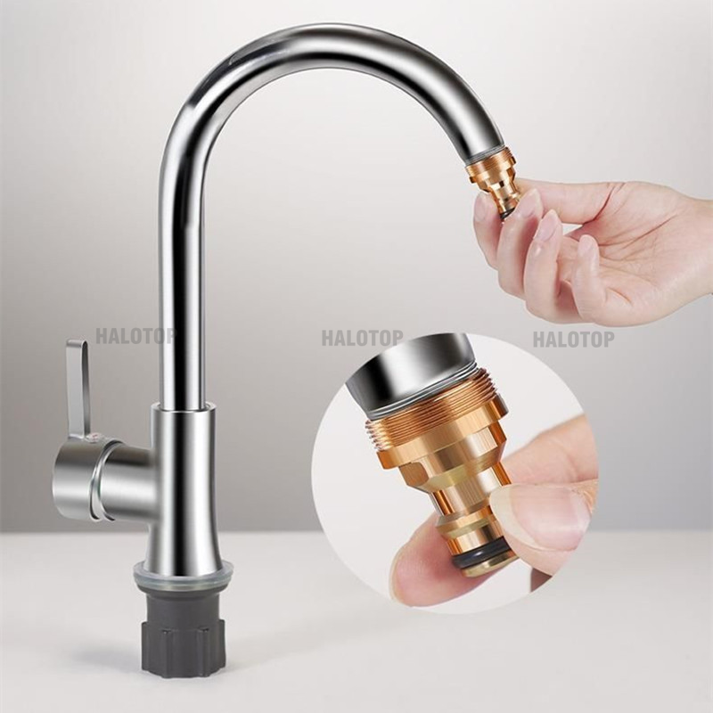1/ 5PCS Universal Brass Tap Ki - Kitchen Gadgets Mixer 评论和价格