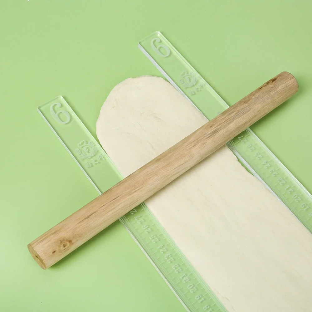 2pc Acrylic Rolling Pin Spacer - Pasta Measuring Tool 评论和价格