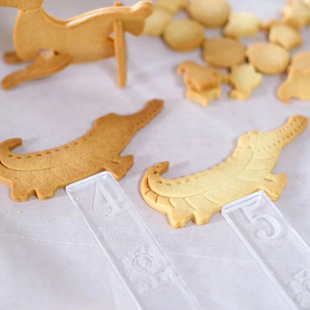 2pc Acrylic Rolling Pin Spacer - Pasta Measuring Tool 评论和价格