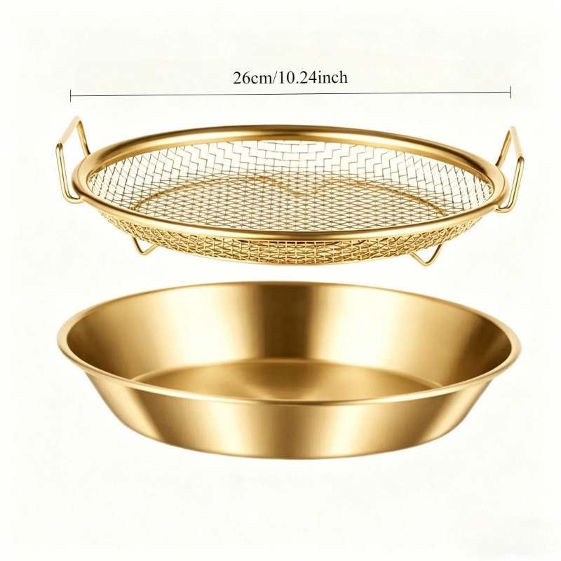 Gold Heavy Duty Deep Fryer Rac - Kitchen Gadgets Air Fryer 评论和价格