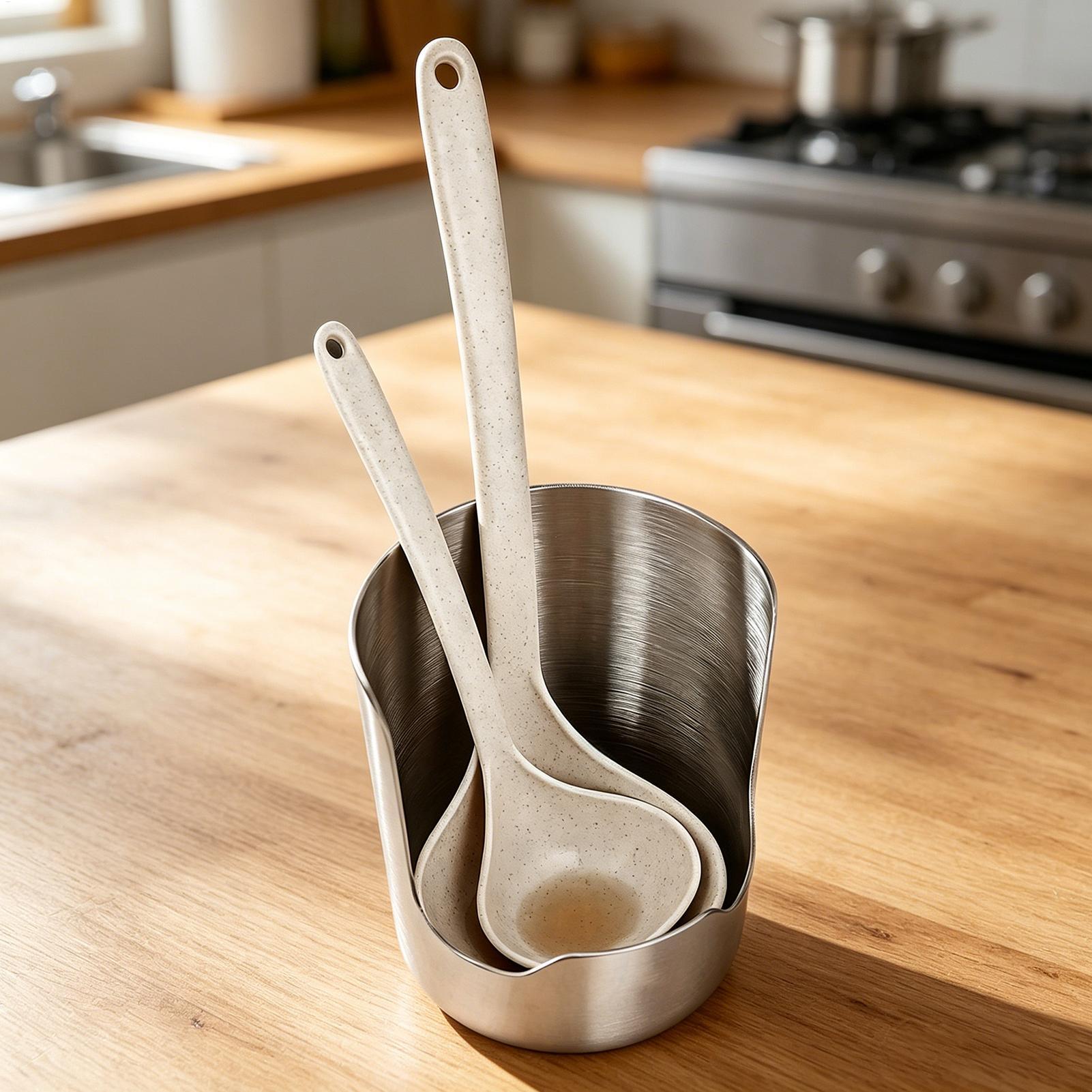 Stainless Steel Spoon Rest Org - Kitchen Gadgets Under 100 评论和价格