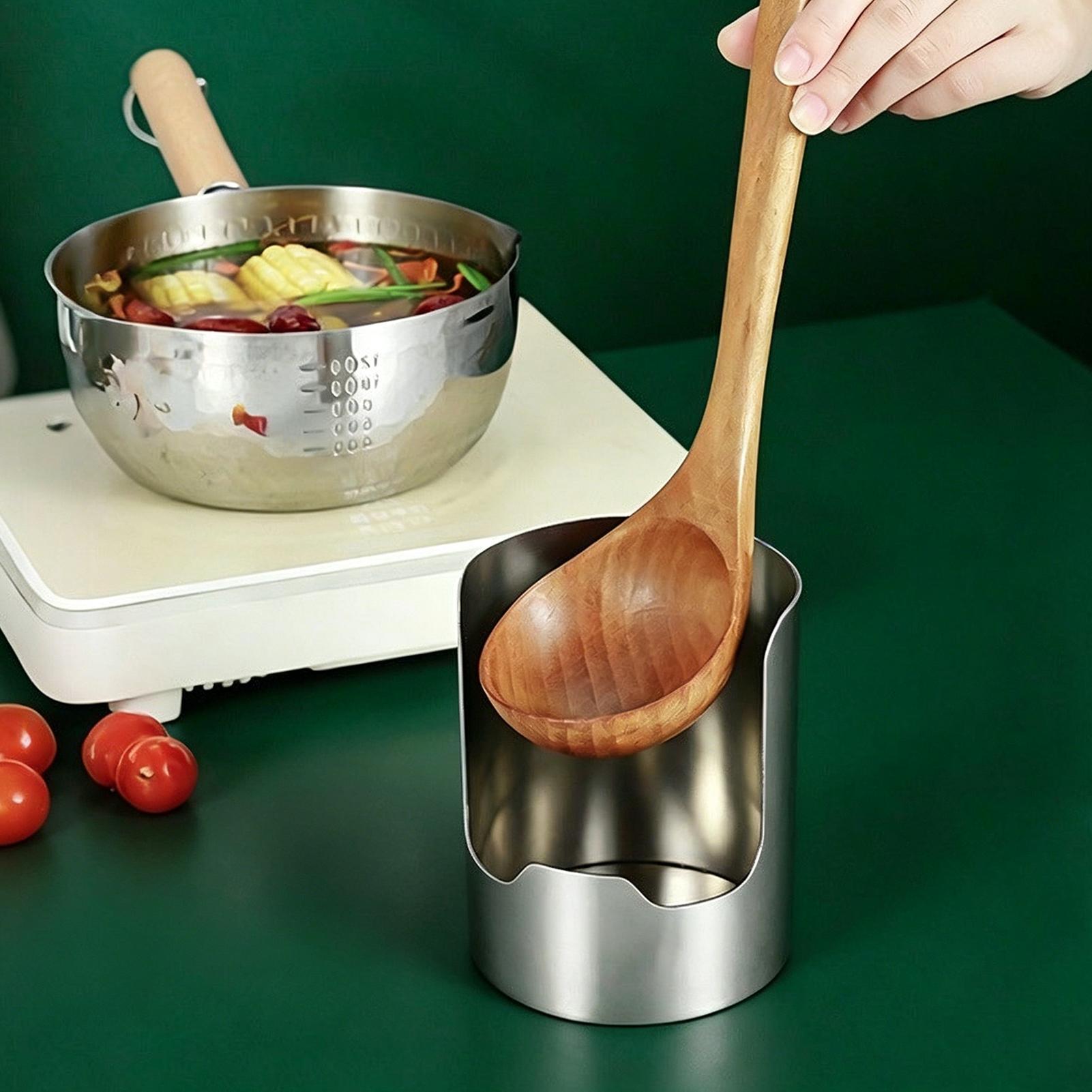 Stainless Steel Spoon Rest Org - Kitchen Gadgets Under 100 评论和价格