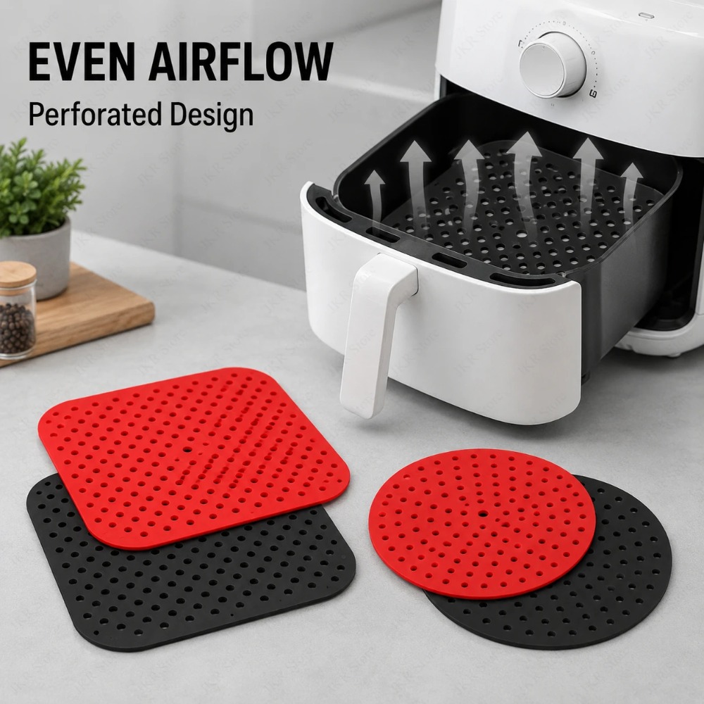 Non Stick Silicone Air Fryer L - Kitchen Gadgets Air Fryer 评论和价格