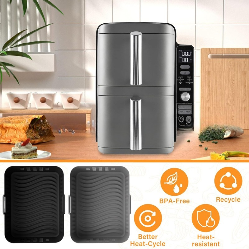 New Air Fryer Silicone Liners  - Kitchen Gadgets Air Fryer 评论和价格
