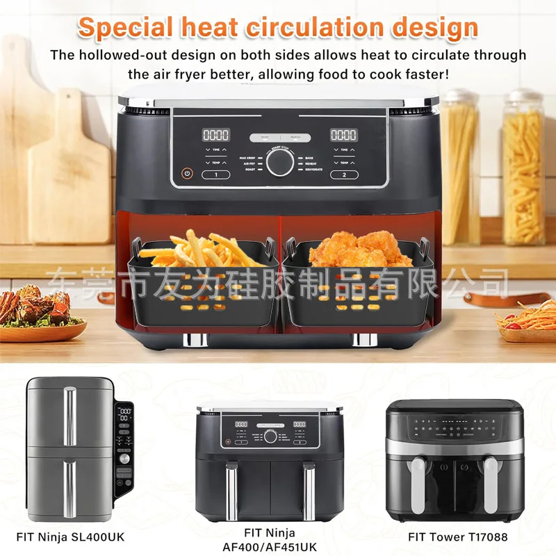 New Air Fryer Silicone Liners  - Kitchen Gadgets Air Fryer 评论和价格