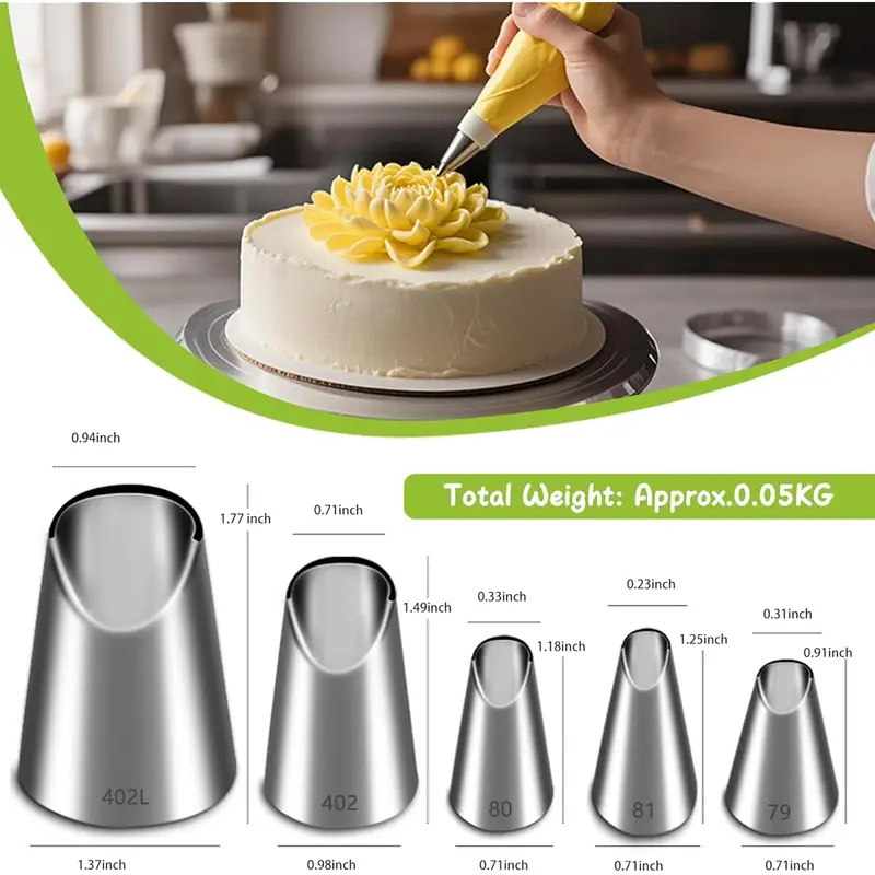 5PCS Stainless Steel Piping No - Kitchen Hanging Gadgets 评论和价格