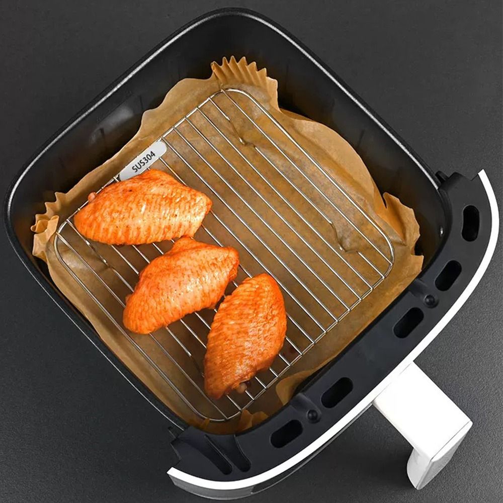 Round Square Cooking Rack With - Kitchen Gadgets Air Fryer 评论和价格