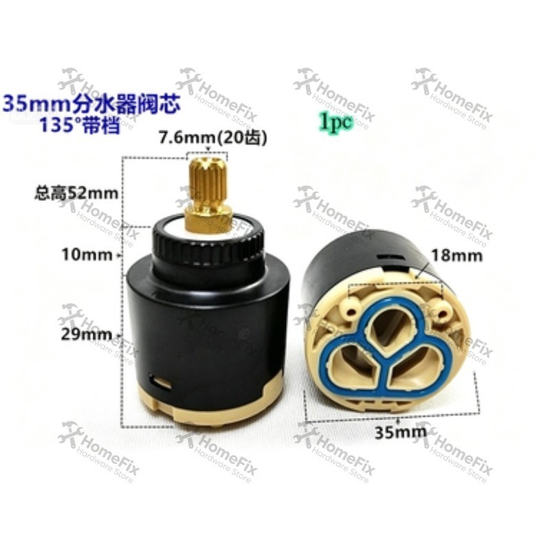 1Pcs Ceramic Valve Core 28mm 3 - Kitchen Gadgets Mixer 评论和价格
