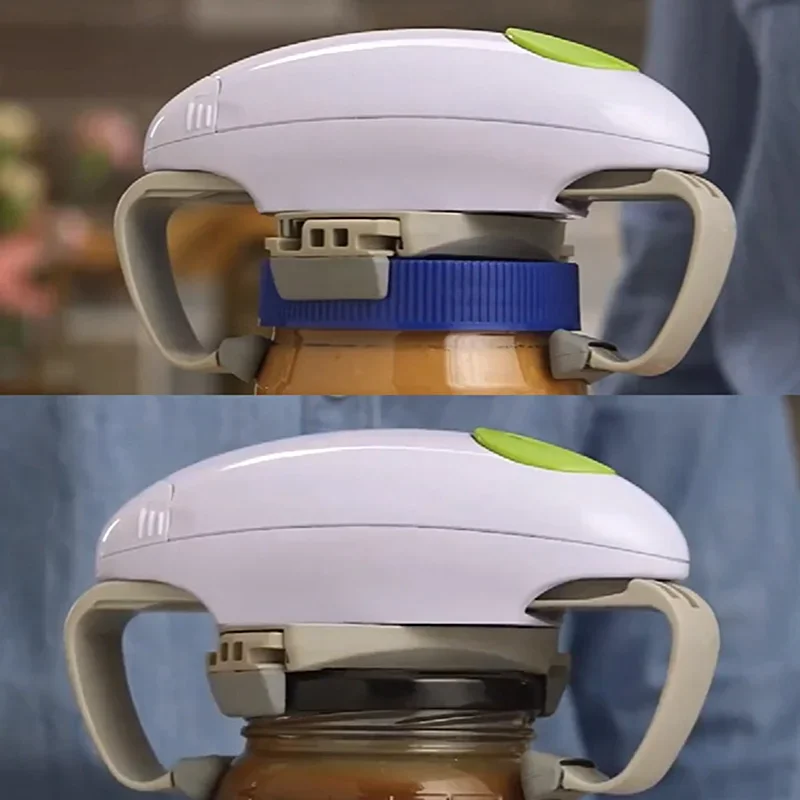 Electric Can Bottle Lid Opener - Kitchen Gadgets Jar Openers 评论和价格