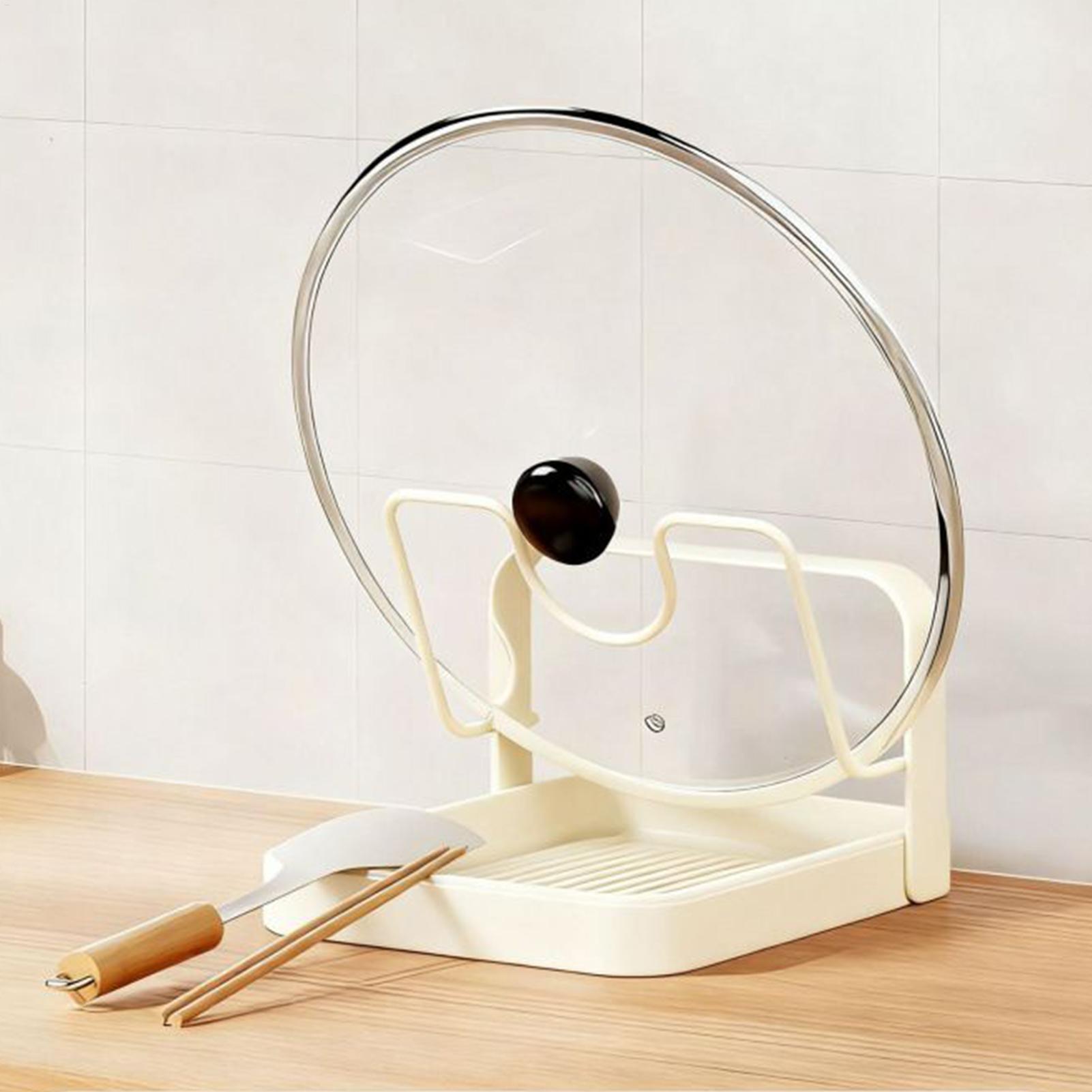Pot Lid Organizer Anti-Slip Ki - Kitchen Gadgets Under 100 评论和价格