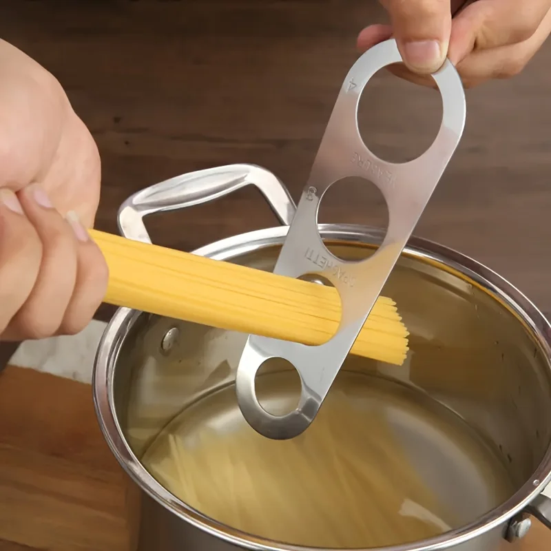 yesStainless Steel 4-Hole Past - Pasta Measuring Tool 评论和价格