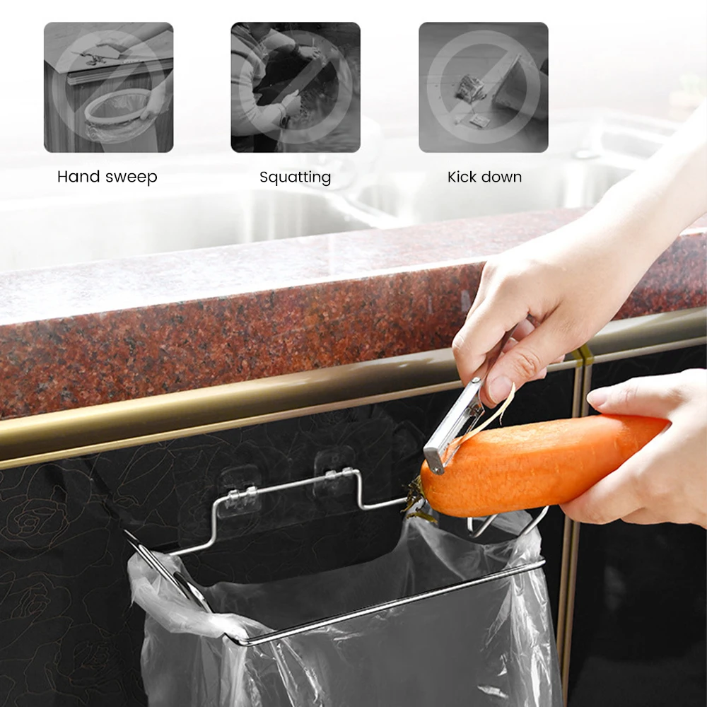 2Pcs Trash Rack for Kitchen St - Kitchen Gadgets Wallpaper 评论和价格