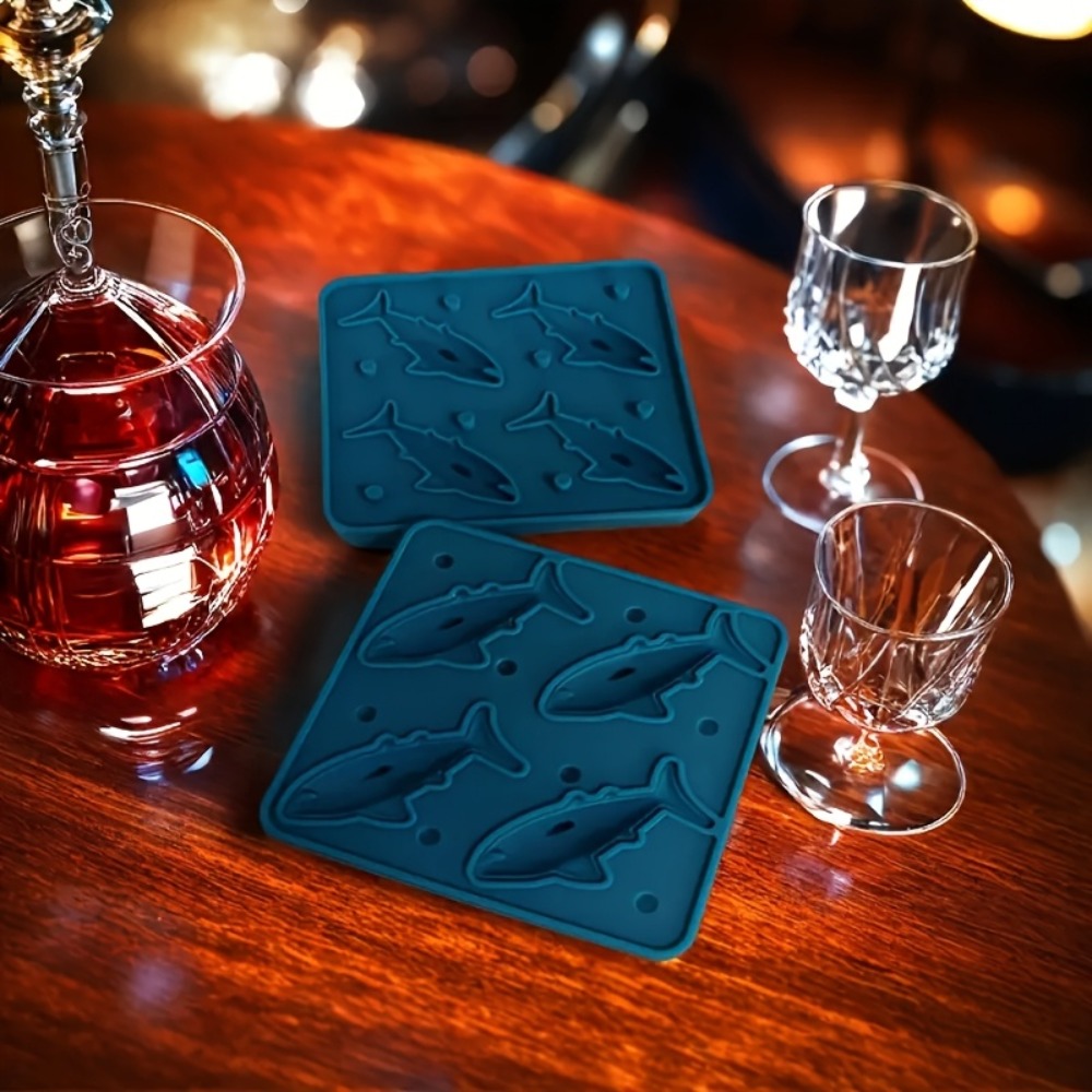 Shark Silicone Ice Cube Tray 4 - Kitchen Gadgets You Must Have 评论和价格