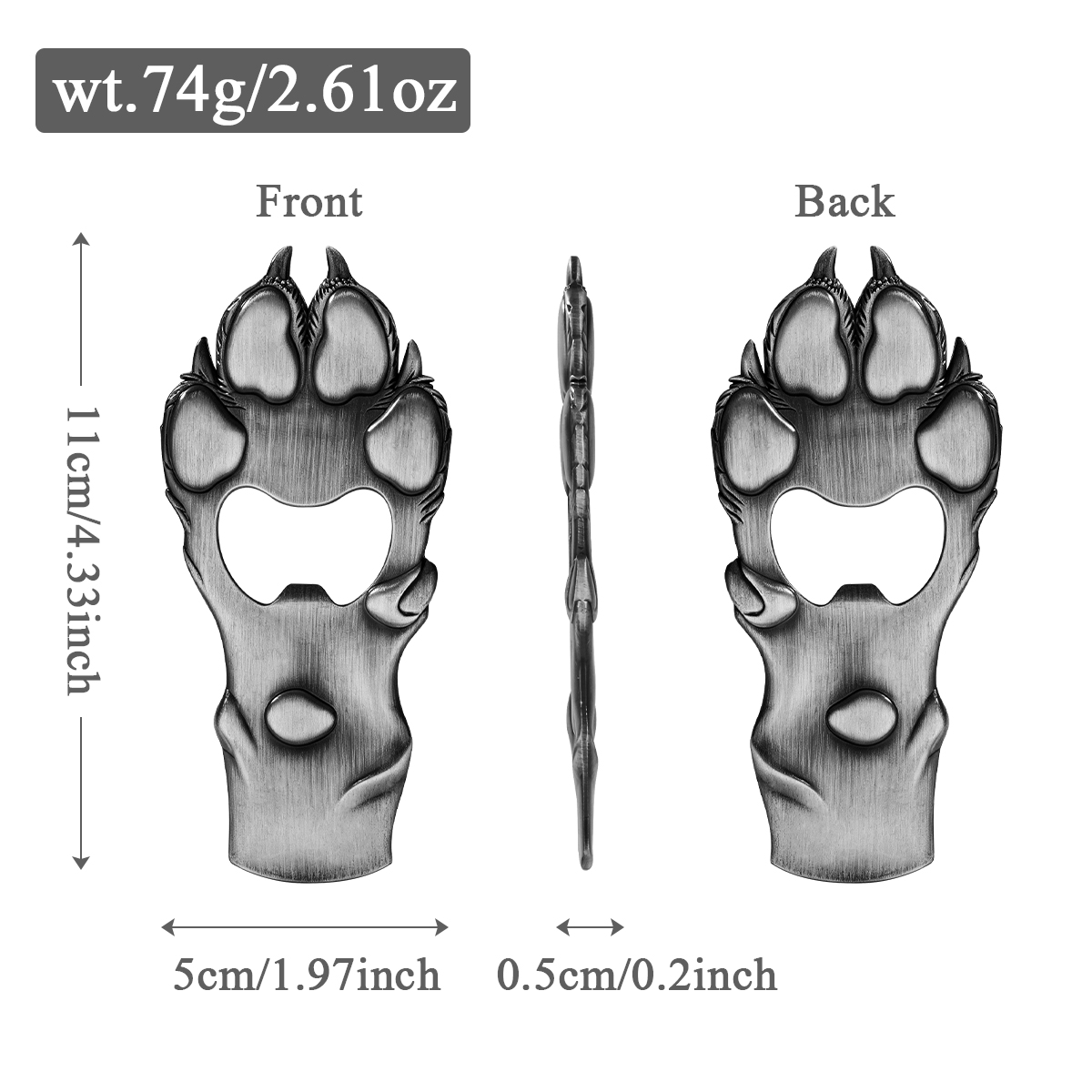Vintage Dog Claw Bottle Opener - Kitchen Gadgets Vintage 评论和价格