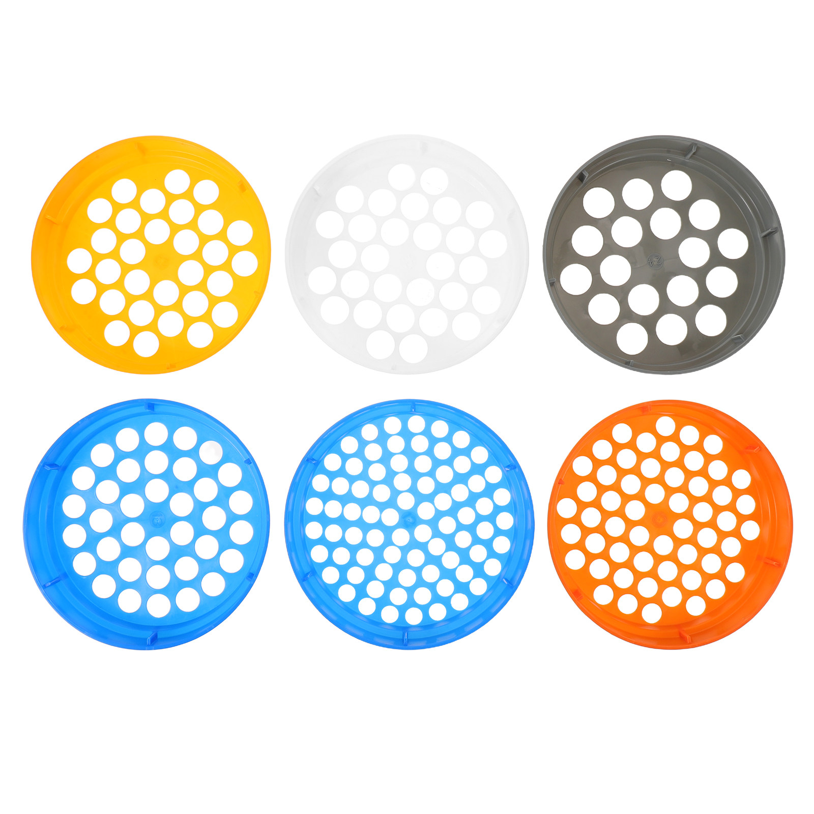 6Pcs Plastic Fruit Gauge Diame - Pasta Measuring Tool 评论和价格