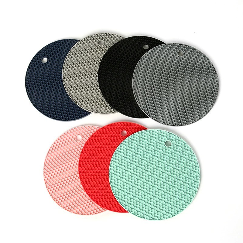 Silicone Trivet Mats Heat Resi - Kitchen Gadgets Jar Openers 评论和价格