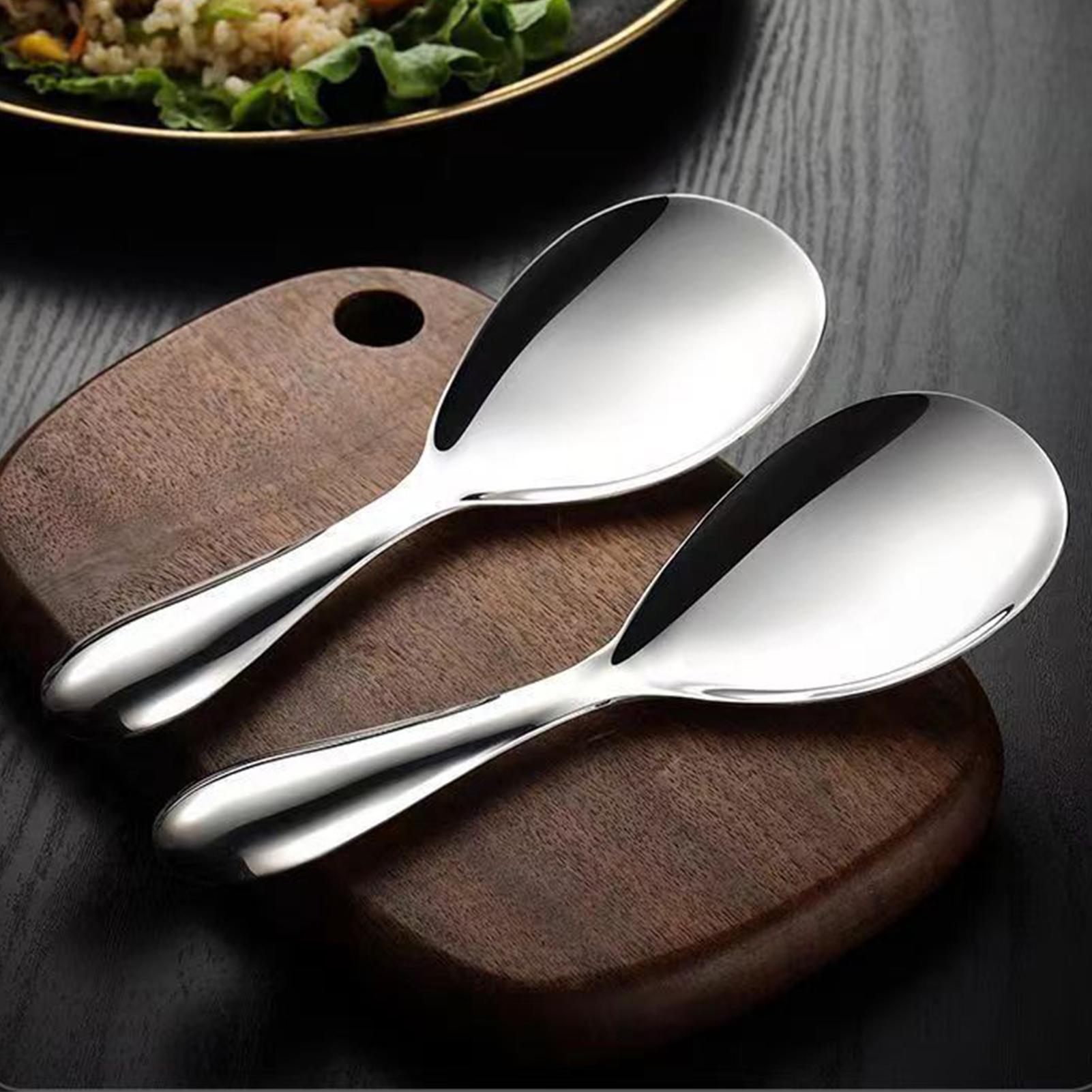 Stainless Steel Rice Spoon Pad - Kitchen Gadgets Under 100 评论和价格