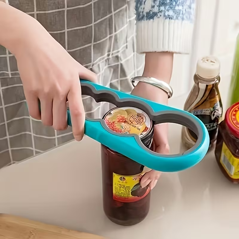 1pc Jar Opener Bottle Opener T - Kitchen Gadgets Jar Openers 评论和价格