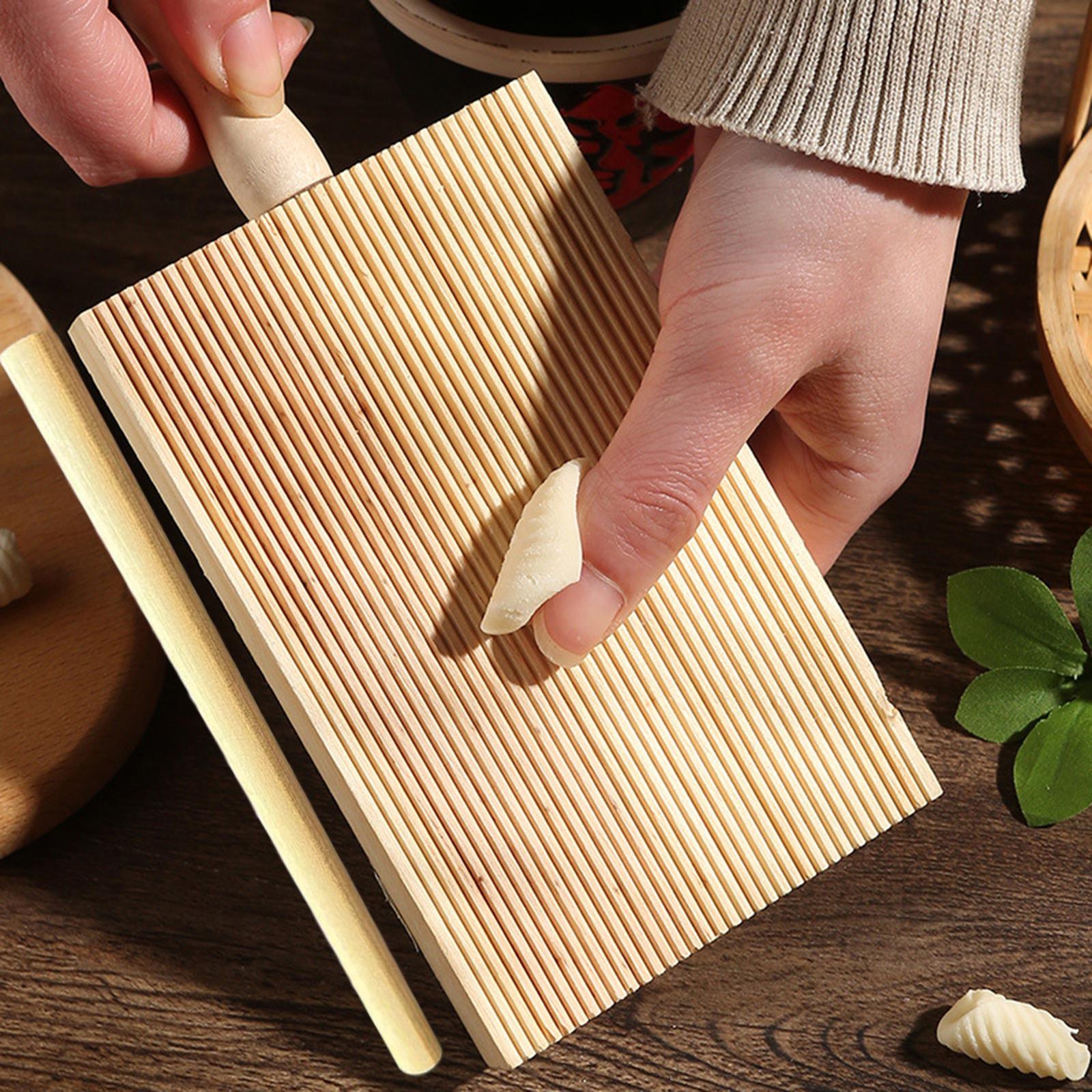 Gnocchi Pasta Board Wooden Mac - Pasta Measuring Tool 评论和价格