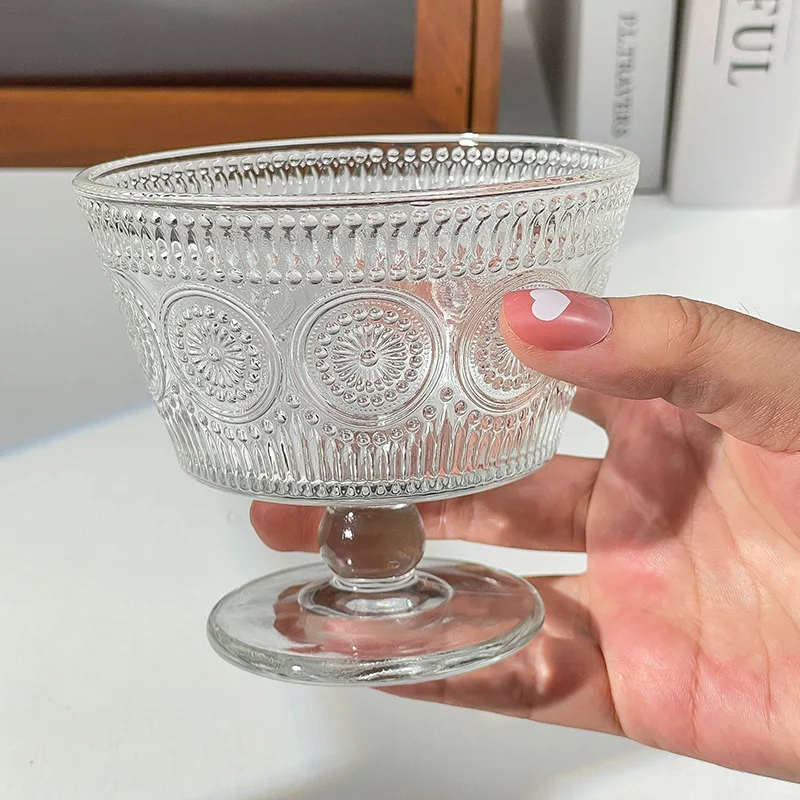 Vintage Relief Flower Glass Cu - Kitchen Gadgets Vintage 评论和价格