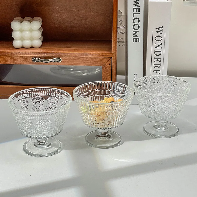 Vintage Relief Flower Glass Cu - Kitchen Gadgets Vintage 评论和价格