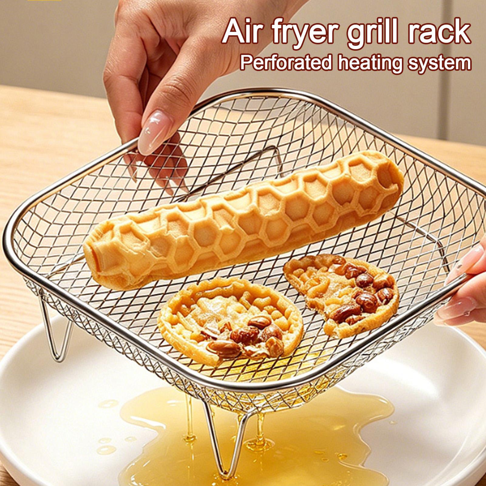 Air Fryer Rack Stainless Steel - Kitchen Gadgets Air Fryer 评论和价格